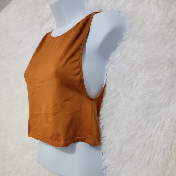 Free People Boatneck Brami in Brown Size M/L - Picture 4 of 10